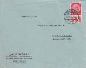 Franz un Johanna Burian, Zlabings