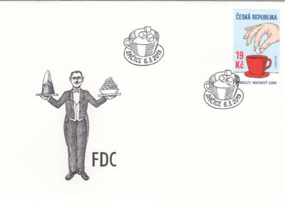 FDC 6.3.2019 Vynálezy - kostkový cukr